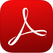 Adobe Reader アプリ